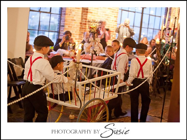 eclectic, circus theme, marathon village, nashville wedding, wagon
